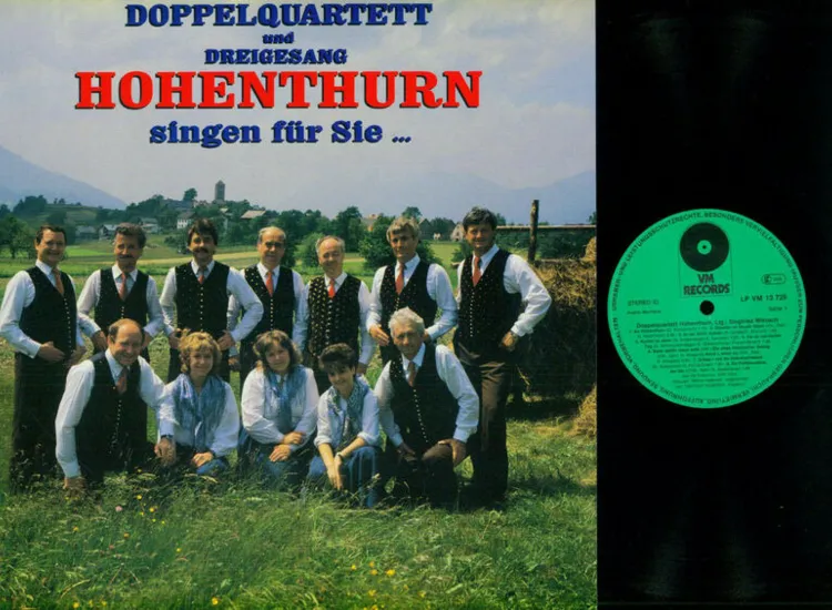 LP--Doppelquartett Hohenthurn  singen für sie    / NM ansehen