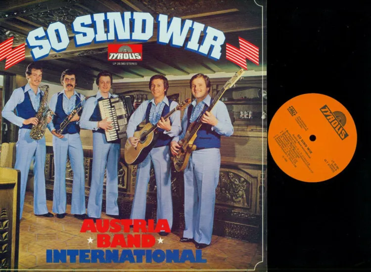 LP--Austria Band International – So Sind Wir    / NM ansehen