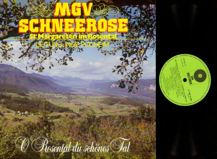 LP--MGV Schneerose   – O Rosental Du Schönes Tal   / VM Records   //NM ansehen