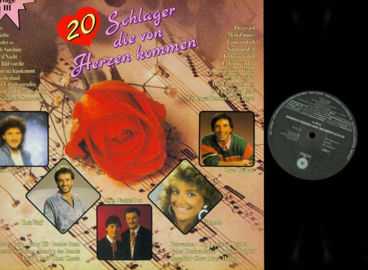 LP--20 Schlager Die Von Herzen Kommen -Bambis-Chmela-Bachler Buam   //NM ansehen