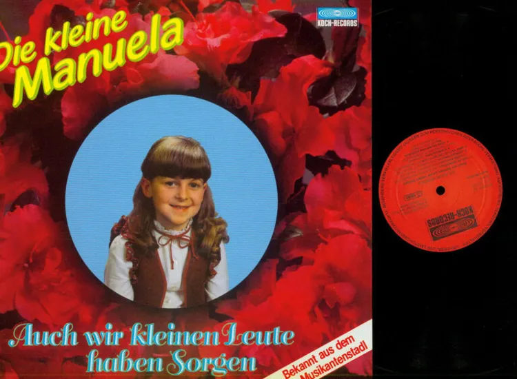 LP--Die Kleine Manuela – Auch Wir Kleinen Leute Haben Sorgen   //NM ansehen