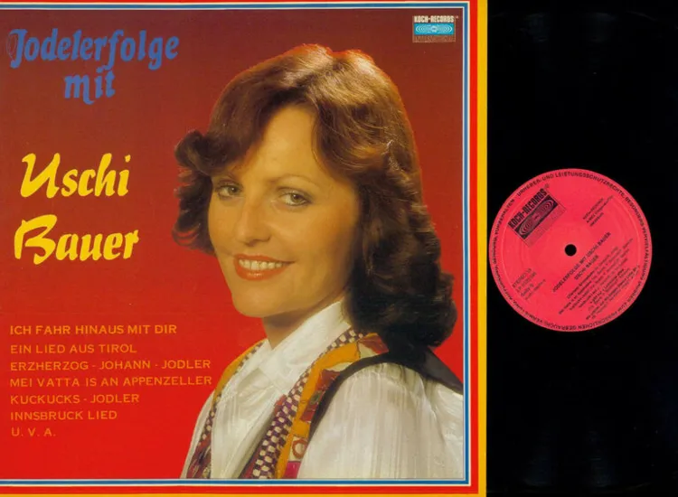 LP---Uschi Bauer – Jodelerfolge Mit Uschi Bauer --  //NM ansehen