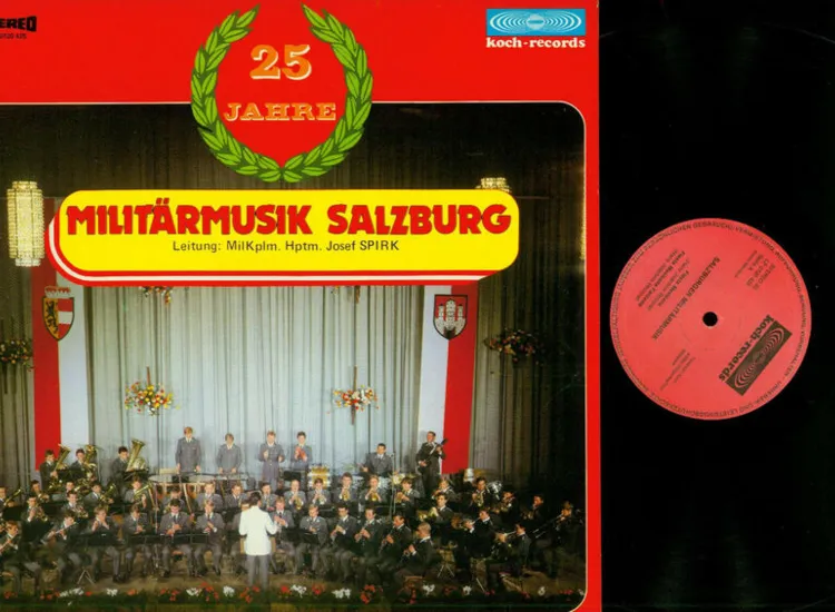 LP---Militärmusik Salzburg -- 25 Jahre    //NM ansehen