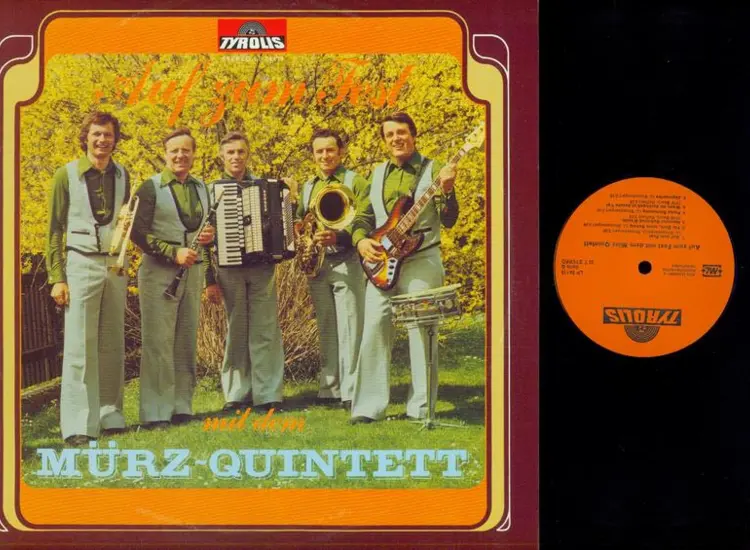 LP--Mürz Quintett -- Auf zum Fest     //NM ansehen