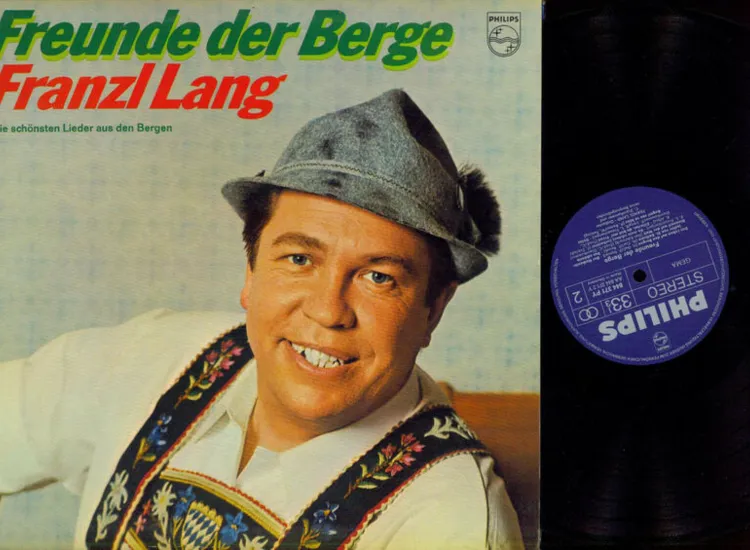 LP--Franzl Lang – Freunde Der Berge  // NM ansehen