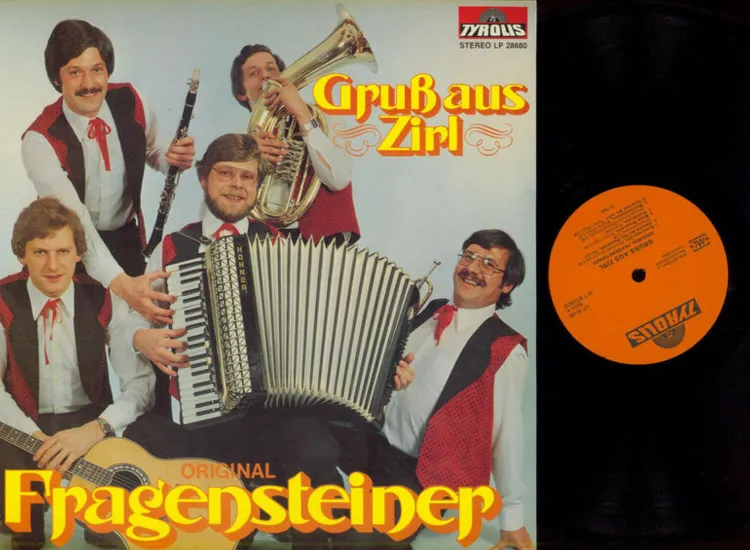 LP--Original Fragensteiner – Gruß Aus Zirl    // NM ansehen