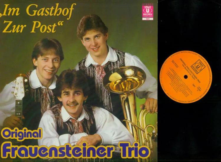 LP--Original Fraunesteiner Trio -- Im Gasthof zur Post    // NM ansehen