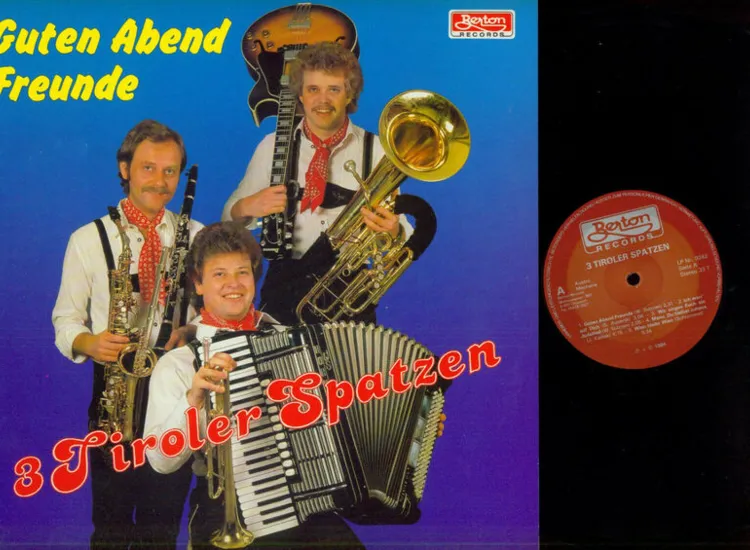 LP--3 Tiroler Spatzen  -- Guten Abend Freunde   // NM ansehen