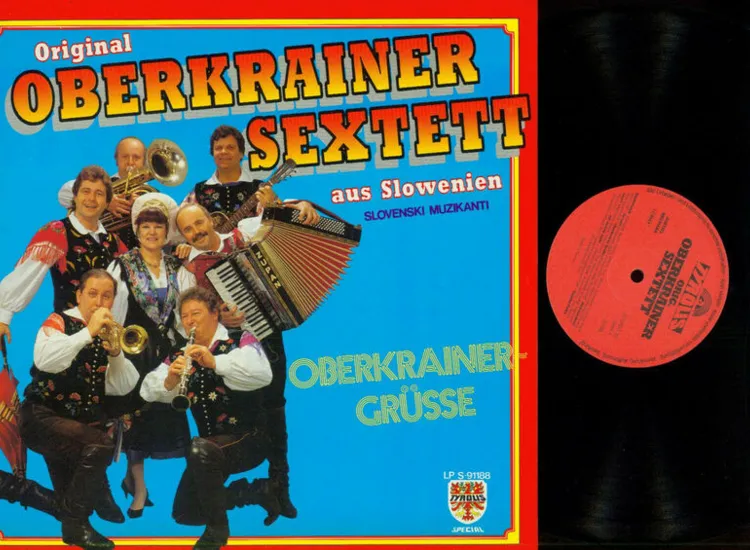 LP--Original Oberkrainer Sextett Aus Slowenien – Oberkrainer Grüsse  // NM ansehen