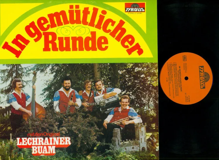 LP--Lechrainer Buam // In gemütlicher Runde / NM // VG- ansehen