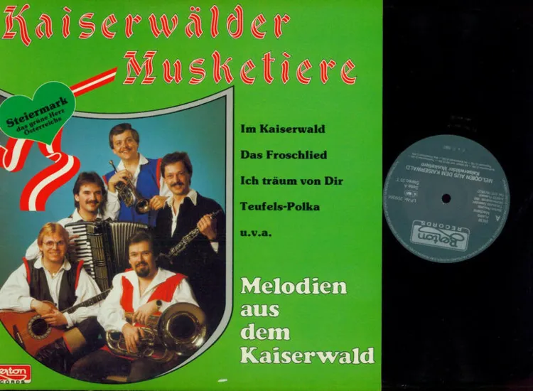LP--  Die Kaiserwälder Musketiere ‎– Melodien Aus Dem Kaiserwald  // NM ansehen