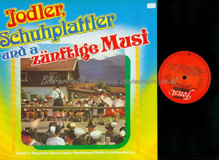 LP--Jodler, Schuhplattler und a zünftige Musi   //NM ansehen