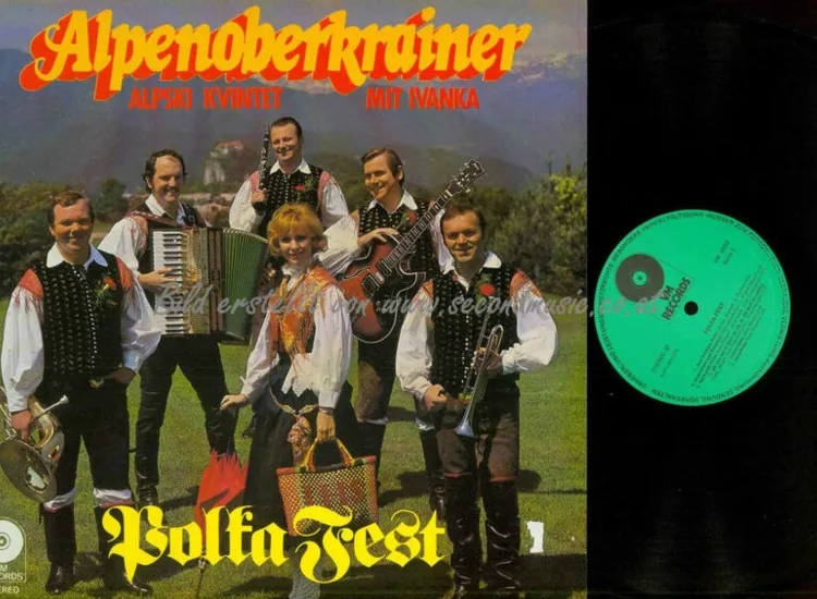 LP--Alpenoberkrainer – Polka Fest --VM Records     //NM ansehen