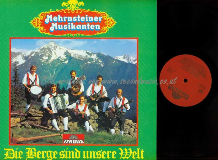 LP--Mehrnsteiner Musikanten – Die Berge Sind Unsere Welt   //    //NM ansehen