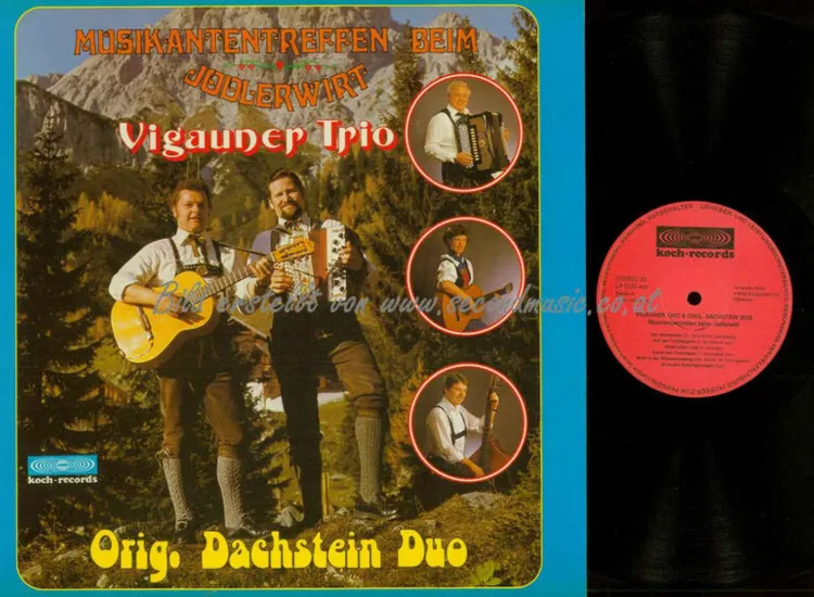 LP--Original Dachstein Duo -- Vigauner Trio //    //NM ansehen