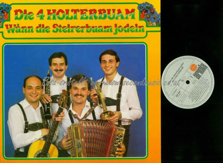 LP--Die 4 Holterbuam -Wann die Steirerbuam jodeln  //    //NM ansehen