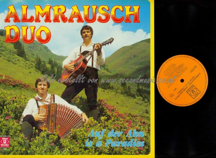 LP--Almrausch Duo – Auf Der Alm Is A Paradies//    //NM ansehen