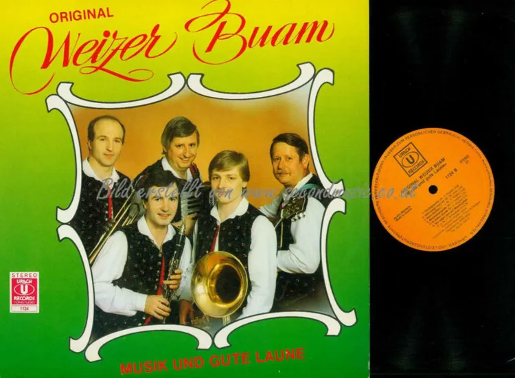 LP-- Original Weizer Buam – Musik Und Gute Laune  //NM ansehen