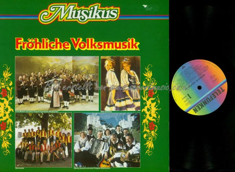 LP-- Fröhliche Volksmusik --Musikus-- Ernst Mosch-- Avsenik  // NM ansehen