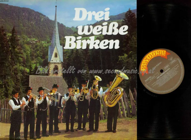 LP-- Drei weisse Birken --Mondschein Trio- Oberkrainer Buam ----Various   // ansehen