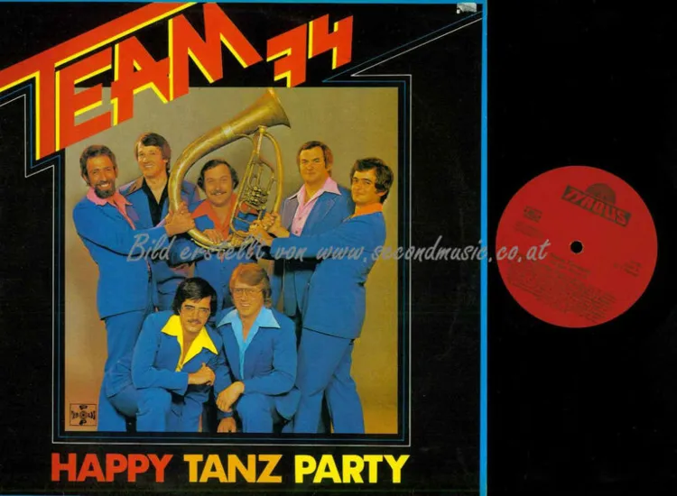 LP--Team 74 – Happy Tanz Party  //    NM ansehen