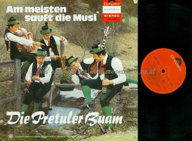 LP--Die Pretuler Buam – Am Meisten Sauft Die Musi  //    NM ansehen