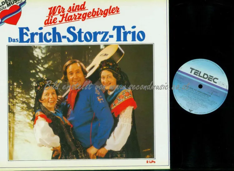 DLP--Erich Storz Trio --Wir sind Harzgebirgler  //    NM ansehen