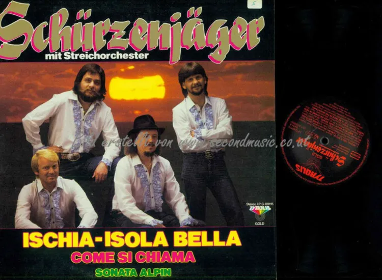 LP--Zillertaler Schürzenjäger -- Ischia Isola Bela  //    NM ansehen