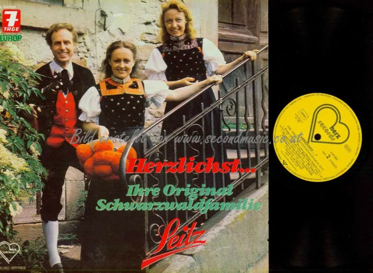 LP-- Schwarzwaldfamilie Seitz – Herzlichst // NM ansehen