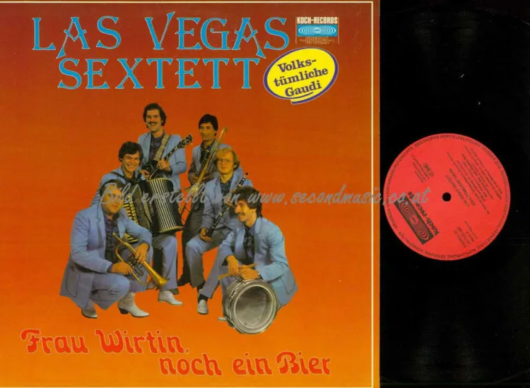 LP--Las Vegas Sextett -- Frau Wirtin noch ein Bier   //NM ansehen