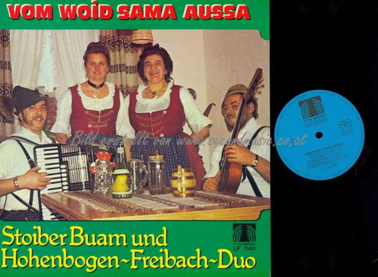 LP--Stoiber Buam Und Hohenbogen-Freibach-Duo – Vom Woid Sama Aussa  //NM ansehen