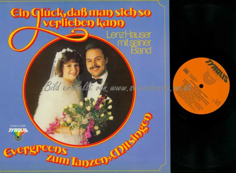 LP--Lenz Hauser mit seiner Band-- Ein Glück daß man sich so verlieben kann /  NM ansehen