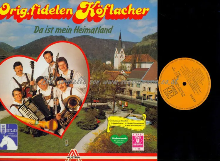 LP--Orig fidelen Köflacher  -- Da ist mein Heimatland /  NM ansehen