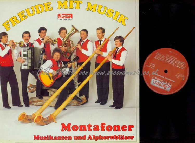 LP--Montafoner Musikanten Und Alphornbläser – Freude Mit Musik   /NM ansehen