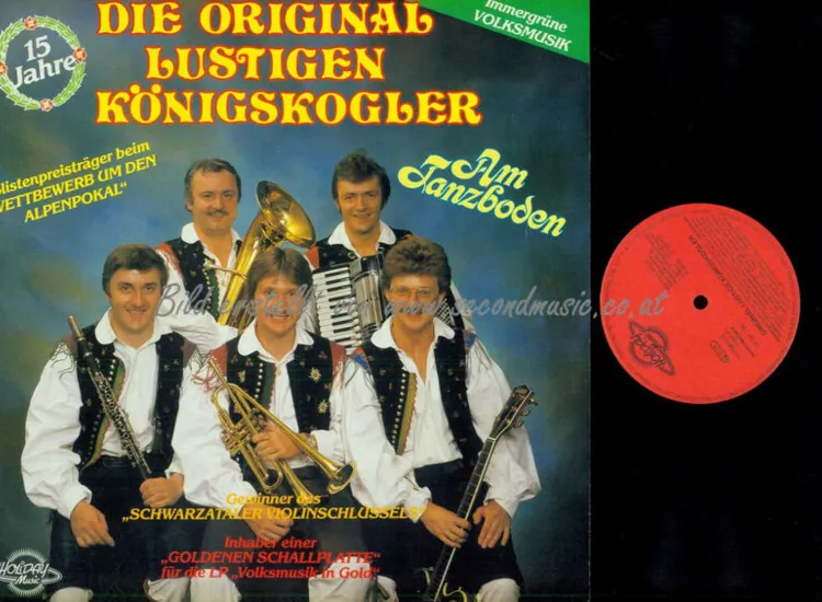 LP--Original Lustige Königskogler --  Am Tanzboden     /NM ansehen