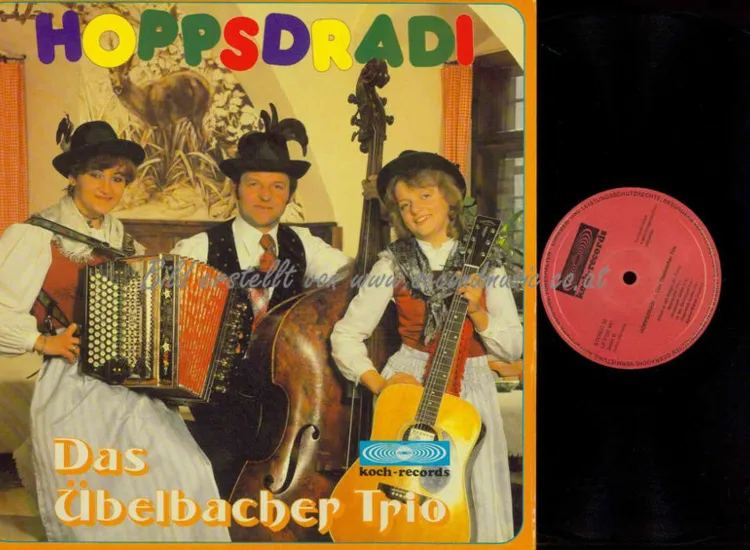 LP--Das Übelbacher Trio – Hoppsdradi    / NM ansehen