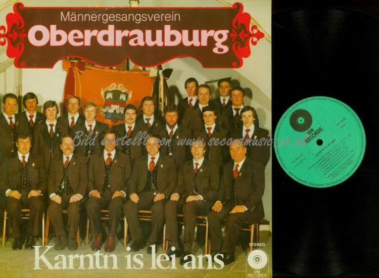 LP--Männergesangsverein Oberdrauburg – Karntn Is Lei Ans  / NM ansehen