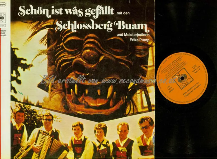 LP--Die Schloßberg-Buam --Schön ist was gefällt    // ansehen