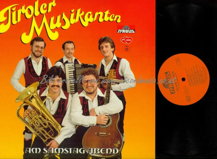 LP-- Tiroler Musikanten   – Am Samstag Abend   // NM ansehen