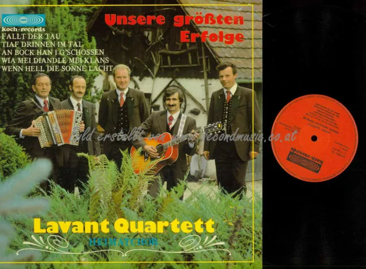 LP--Lavant Quartett - Unsere größten Erfolge  // NM ansehen