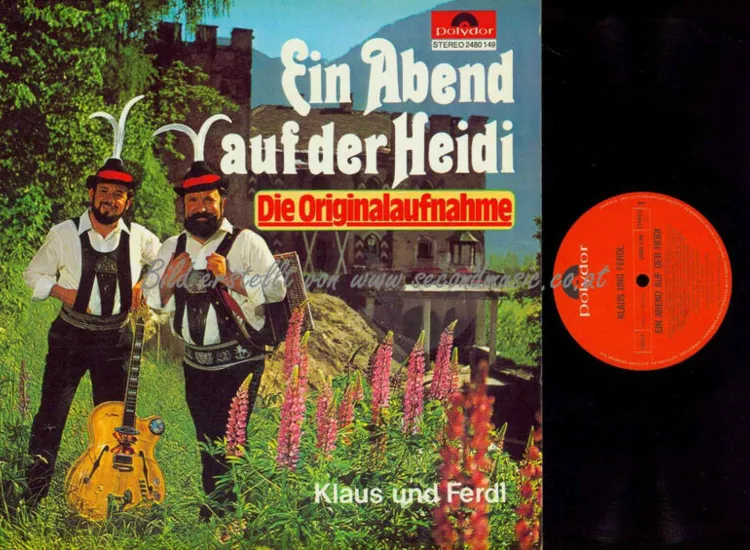 LP--Klaus Und Ferdl – Ein Abend Auf Der Heidi  // ansehen