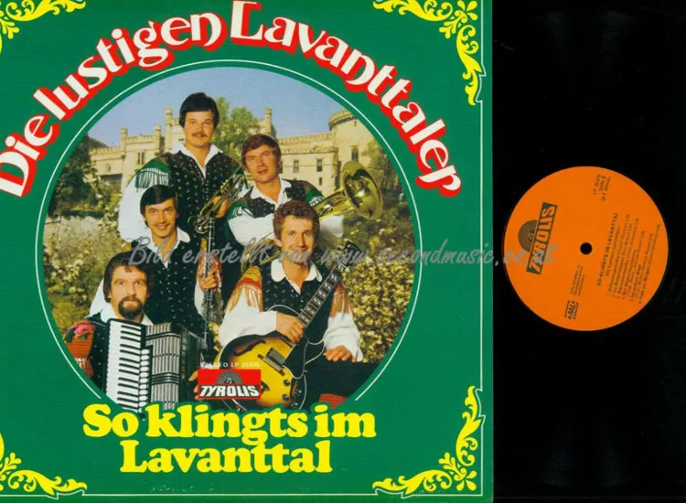 LP--Die Lustigen Lavanttaler – So Klingts Im Lavanttal   //  NM ansehen