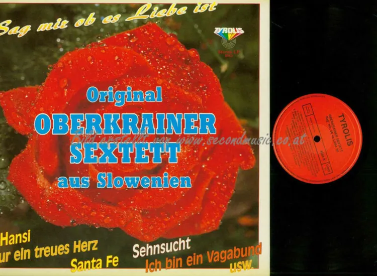 LP--Original Oberkrainer Sextett Aus Slowenien – Sag Mir Ob Es Liebe Ist  //  NM ansehen