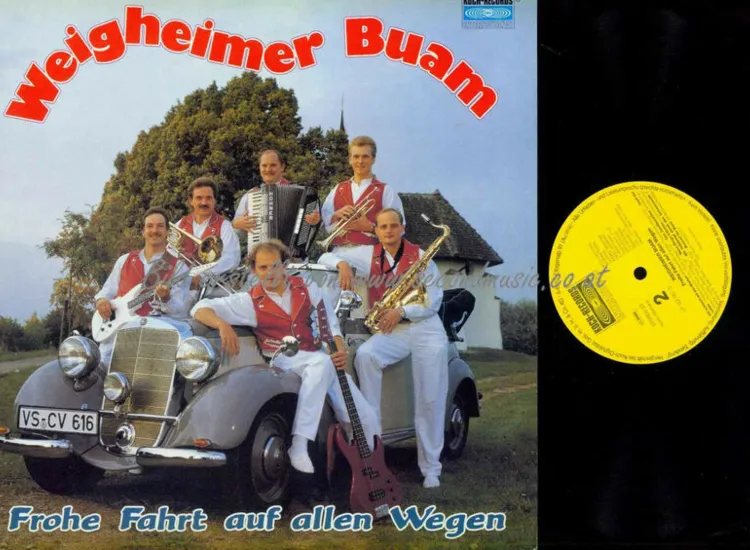 LP--Weigheimer Buam – Frohe Fahrt Auf Allen Wegen  /NM ansehen