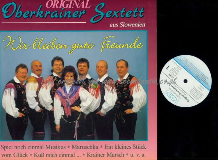 LP-  Slovenski Muzikantje Oberkrainer Sextett- Wir bleiben gute  Freunde  /NM / ansehen