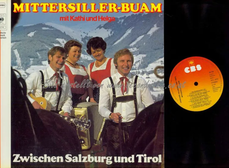 LP-  Mittersiller-Buam   – Zwischen Salzburg Und Tirol  /NM / ansehen