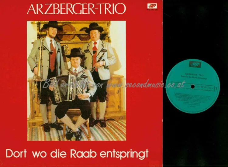 LP-Arzberger-Trio – Dort Wo Die Raab Entspringt  /NM / ansehen