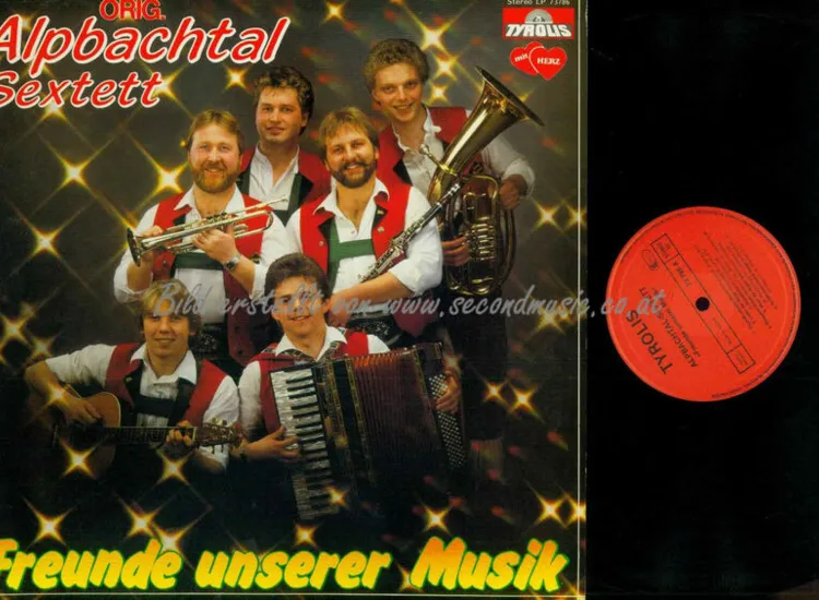 LP--Orig. Alpbachtal Sextett -- Freunde unserer Musik  / NM / ansehen