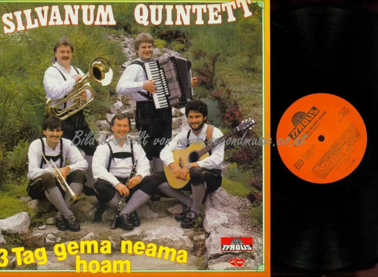 LP--  Silvanum Quintett-- 3 Tag gema neama hoam   / NM / ansehen