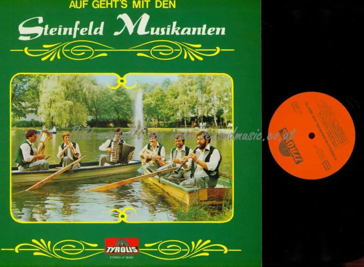 LP--  Steinfeld Musikanten  -- Auf gehts mit den    / NM / ansehen